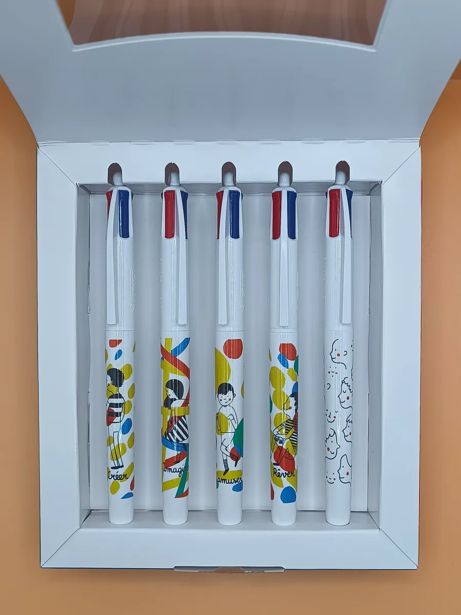Collection Solidaire BIC 4 Couleurs - « L'art de rêver »
