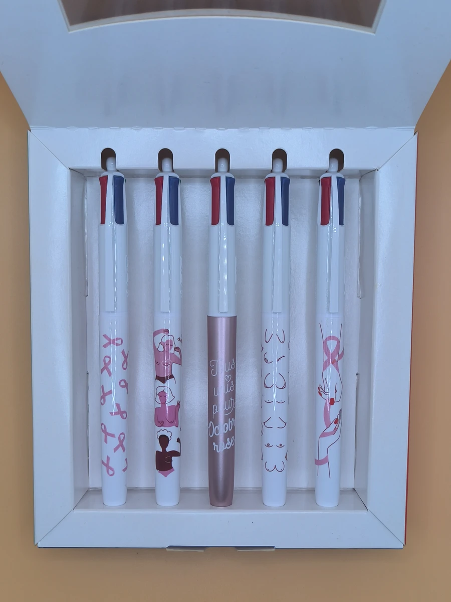 Collection Solidaire BIC 4 Couleurs - Octobre Rose